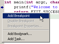 Add Breakpoint