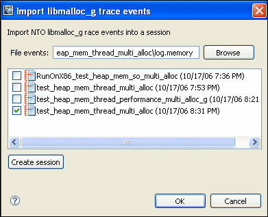 Importing libmalloc_g trace events
