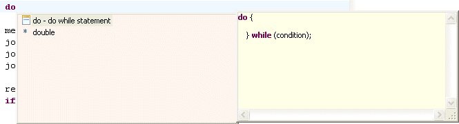 C/C++ editor; Code Templates; using