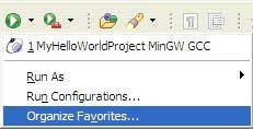 Launch Configuration dialog; running a program subsequent times
                                (faster)