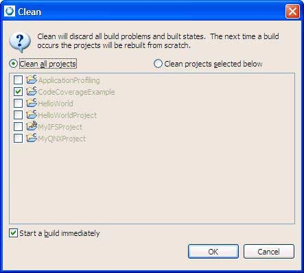 Cleaning your project