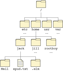 File system hierarchy
