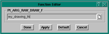 Function editor