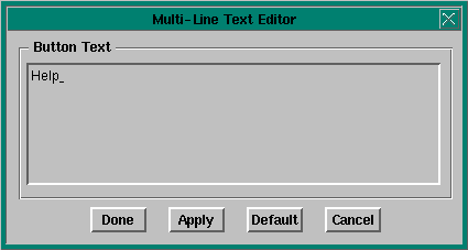 multiline text editor