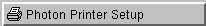 Printer Setup Taskbar Icon