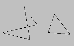 Open and closed polygons