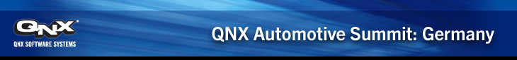 QNX Automotive Summit: Germany