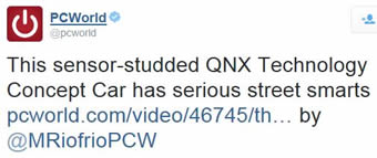 QNX Technology has street smarts