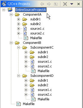 Entire source project example