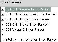 ICC error parser  entries