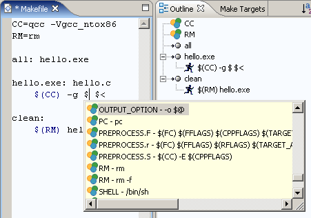 Makefile               editor