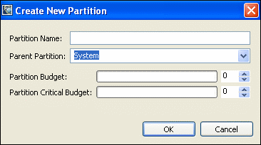 Creating a partition