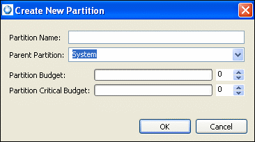 Creating a partition