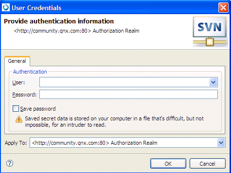 SVN Repositories view