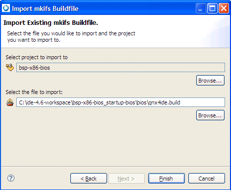 Import mkifs Buildfile