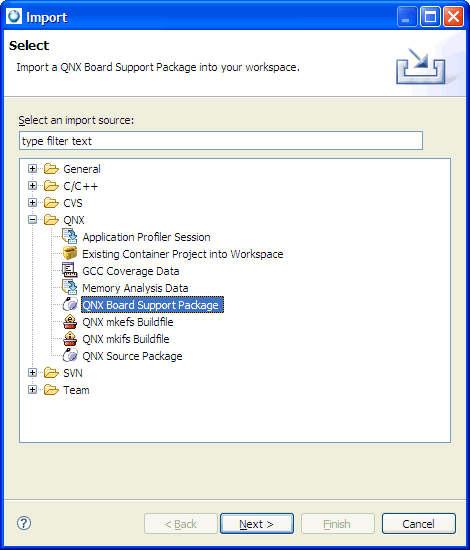 Importing a BSP