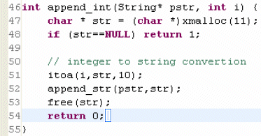 Allocations: pattern for a short-lived object