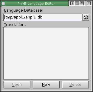 language editor