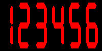 7-segment 'LED'