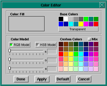 Color editor