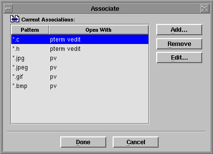 Associate Dialog