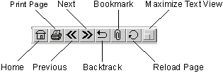 Figure showing Helpviewer buttons
